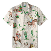 Western Cowboy Hawaiian Shirt