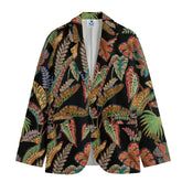 Colorful taro and tropical design poetry