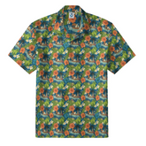 Hibiscus & Sailboat Hawaiian Shirt