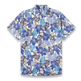 Poetic Oriental Tiger & Hibiscus Floral Shirt