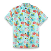 Hawaii colorful party Tiki print shirt