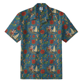 Santa’s Tropical Sail Hawaiian Shirt