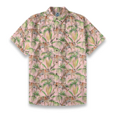 Men's Tiger Print Breathable Cotton Shirt