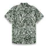 Turtle Whisper – Vintage Tiki Hawaiian Print Shirt Shirt
