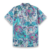 Hawaii hand-painted crab island vacation shirt