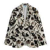 Dark brown flower shadow