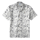 Retro ink painting puppy