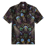 Black tone ocean jellyfish