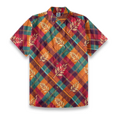 Autumn Plaid Leaf Harvest