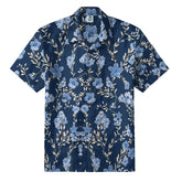 Vintage blues flower cluster