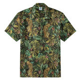 Vintage leopard print jungle