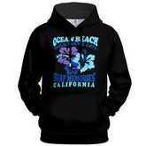 Classic Hawaiian unisex print hoodie