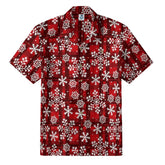 Vintage Christmas Snowflake Plaid