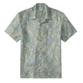 Light Sage Green Vintage Tropical Floral