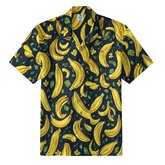 Banana Print Hawaiian Shirt
