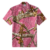 Pink Camo Tree Hawaiian Shirt