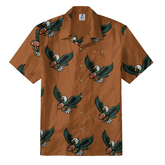Brown Eagle Football Hawaiian Shirt