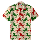 Christmas Horse Hawaiian Shirt
