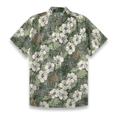 Gate of Heaven, Hibiscus flower turtle retro hawaiian shirt