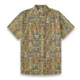 Tiki Vintage print Cotton Hawaii Shirt