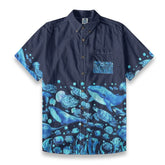 Ocean Dreams – Retro Marine Life Aloha Shirt