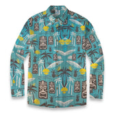 Retro Carved in Color Long-sleeve shirt
