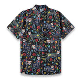 Halloween Story Will Brightly Mexican Skeleton Print Shirt