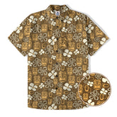 Tribal Tiki Hula Hawaiian Shirt