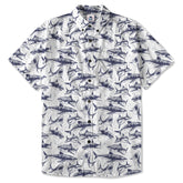 Beach Party Shark Hawaiian Shirt, Shark Hawaii Shirt