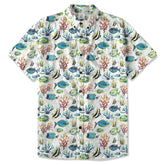 Ocean Animal Aloha Hawaiian Shirt, Sea Life Button Up Hawaii Shirt - The Palmix