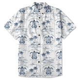 Gulf Of Mexico Hawaiian Shirt, Turtle Ocean Hawaii Shirt