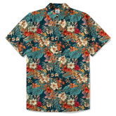 Hawaii Flowers Seamless Patterns Hawaiian Shirt For Men, Aloha Floral Pattern Hawaii Shirt