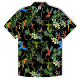 Parrot Colorful Hawaiian Shirt, Aloha Summer Beach Hawaii Shirt - The Palmix
