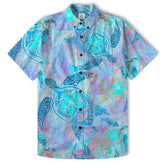 Baby Sea Turtles Hawaiian Shirt, Save the Turtles, Love Turtle Aloha Shirt - The Palmix