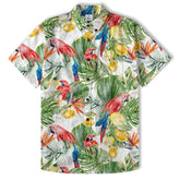 Parrot Hawaii Shirt for Men Women, Beautiful Watercolor Tropical Pattern Hawaii Shirt - The Palmix