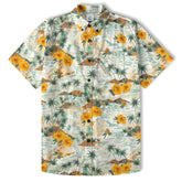 Ocean Animals Hawaiian Button Up Shirt, Sea Hawaii Shirt - The Palmix