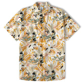 Tropical Birds in Exotic Flowers Wildlife and Plants Floral Colorful Shirt - The Palmix
