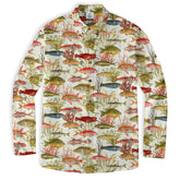 Sea Ocean Fish Women's Hawaiian Shirt, Sea Ocean Fish Print - The Palmix