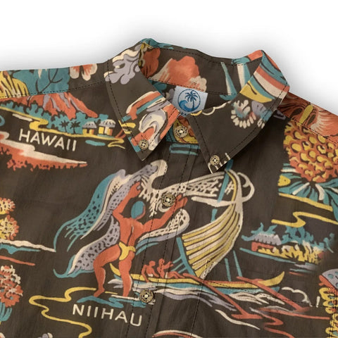 Twin Islands Story Long-sleeve shirt