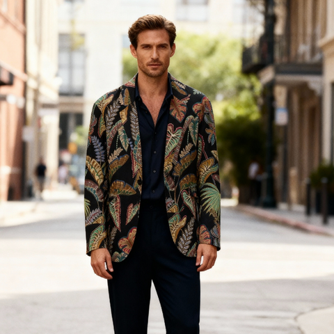 Colorful taro and tropical design poetry