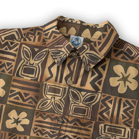 Totem Tiki Long Sleeve Shirt