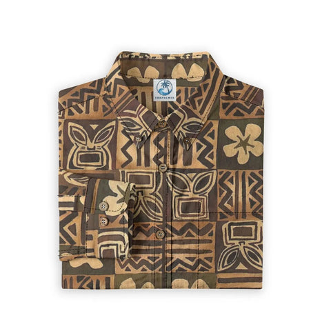 Totem Tiki Long Sleeve Shirt