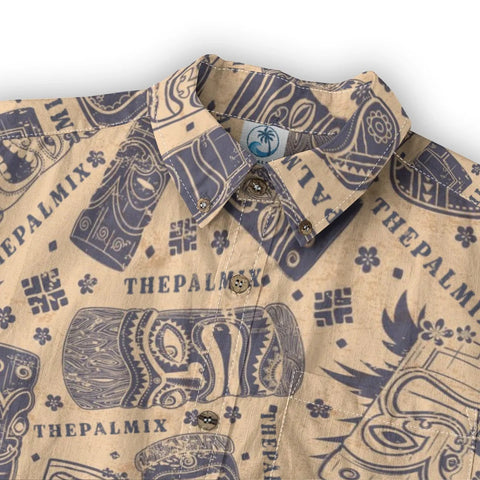Tiki Totem Retro  Long-sleeve shirt