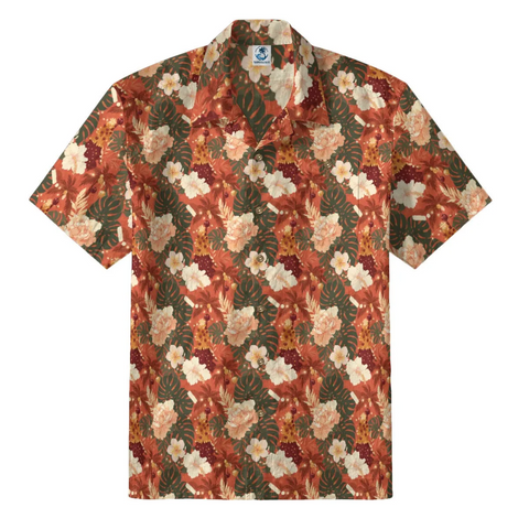 Vintage Floral Hawaiian Shirt