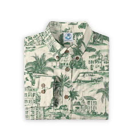 Hand-Drawn Holiday Retro long-sleeve shirt