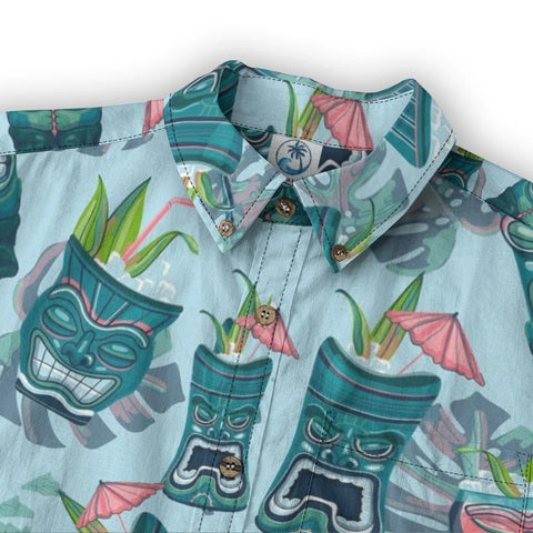 Sale Tiki Mix – Tropical Cocktail Hawaiian Retro long-sleeve shirt
