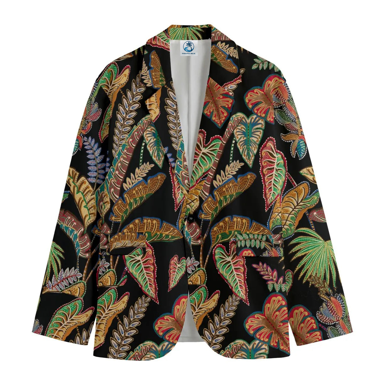 Colorful taro and tropical design poetry