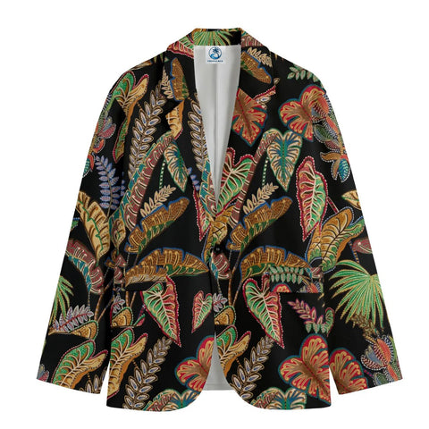 Colorful taro and tropical design poetry