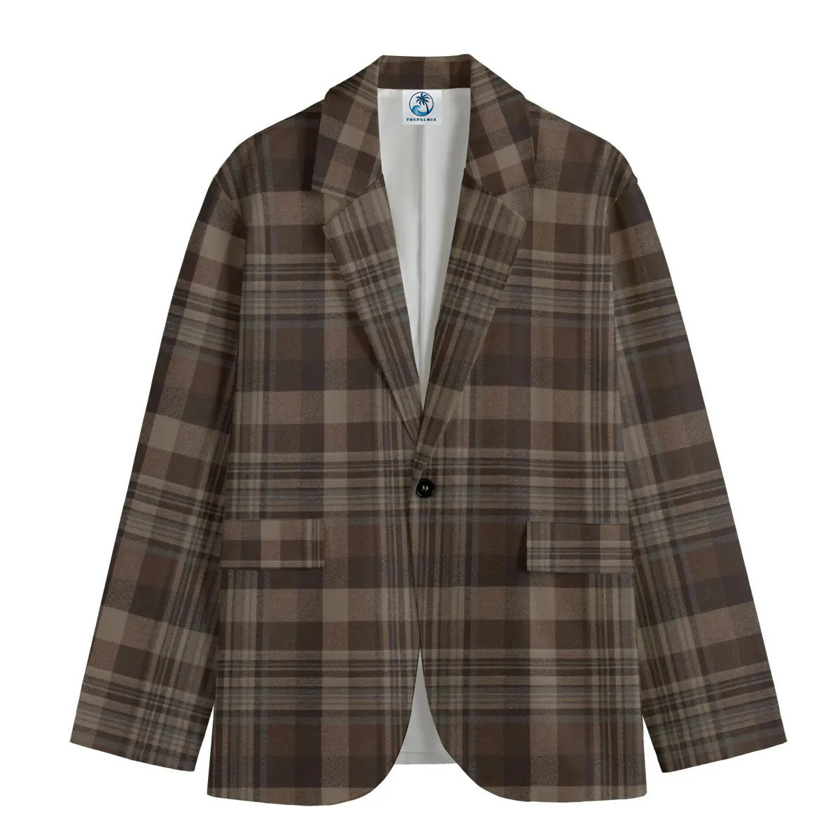 Classic retro brown check