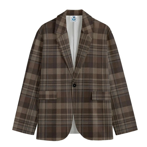 Classic retro brown check